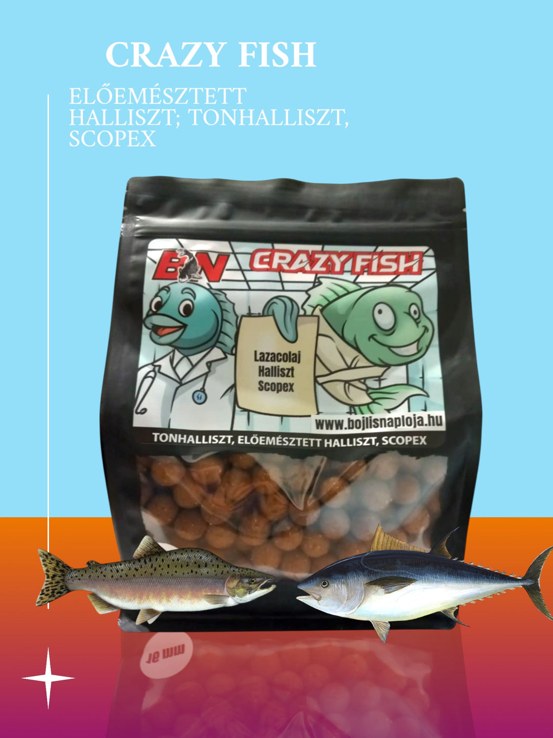 BOJLI CRAZY FISH